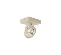 Qazqa go - Spot plafond, plafonnier - 1 lumière - L 15 cm - Beige - Moderne - éclairage intérieur - Salon I Chambre I Cuisine I Salle à manger