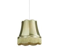 Qazqa Granny - Suspension - 1 lumière - Ø 450 mm - Vert - Rétro - éclairage intérieur - Salon I Chambre I Cuisine I Salle à manger