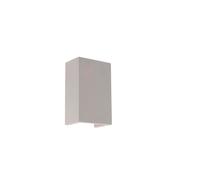 Qazqa Industriel Applique Murale Industrielle Rectangulaire En Bã©Ton Gris - Meaux Pierre/ Gris Rectangulaire / Luminaire / Lumiere / ÃClairage / Intã©Rieur / Salon / Cuisine G9 Max. 1 X 25... Gris