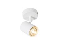 Qazqa jeana - Spot plafond, plafonnier - 1 lumière - L 100 mm - Blanc - Moderne - éclairage intérieur - Salon I Chambre I Cuisine I Salle à manger