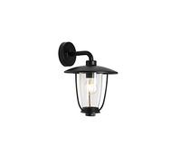 Qazqa khana - Applique murale - 1 lumière - L 22.5 cm - Noir - Moderne - éclairage extérieur