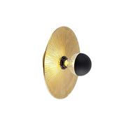 Qazqa konge - Plafonnier - 1 lumière - Ø 300 mm - Doré/Laiton - Oriental - éclairage intérieur - Salon I Chambre