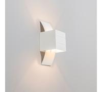 Qazqa Lot De 2 Applique Murales Modernes Blanc - Amy / Luminaire / Lumiere / Éclairage / Intérieur / Salon / Cuisine Max. X Watt Blanc
