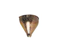 Qazqa maruf,sinbad,zayn - Applique murale - 1 lumière - L 25 cm - Bronze - Oriental - éclairage intérieur - Salon I Chambre