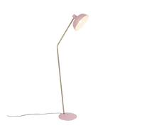Qazqa milou - Lampadaire - 1 lumière - H 138 cm - Rose - Rétro - éclairage intérieur - Salon I Chambre I Cuisine I Salle à manger