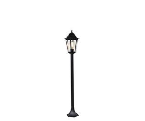 QAZQA new orleans - Lanterne - 1 lumière - Ø 13.1 cm - Noir - Classique/Antique - éclairage extérieur