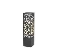 QAZQA nicole - Lampe sur pied extérieur - 1 lumière - L 10 cm - Noir - Moderne - éclairage extérieur