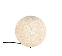 QAZQA nura - Lampadaire Moderne - 1 lumière - Ø 25 cm - Gris - Moderne - Éclairage extérieur