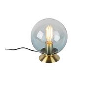 QAZQA pallon - Lampe de table - 1 lumière - Ø 200 mm - Turquoise - Art Deco - éclairage intérieur - Salon I Chambre