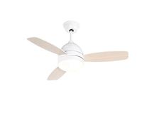 Qazqa rotar - Ventilateur de plafond - 2 lumière - Ø 960 mm - Blanc - Moderne - éclairage intérieur - Salon I Chambre I Cuisine I Salle à manger