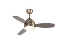 Qazqa rotar - Ventilateur de plafond - 2 lumière - Ø 960 mm - Bronze - Moderne - éclairage intérieur - Salon I Chambre I Cuisine I Salle à manger