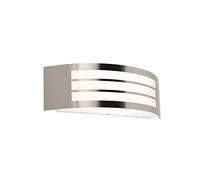 QAZQA sapphire wl - Applique murale Moderne - 1 lumière - H 100 mm - Acier - Moderne - Éclairage extérieur