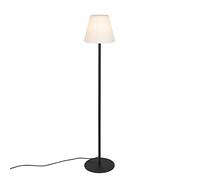 QAZQA virginia fl - Lampadaire - 1 lumière - Ø 280 mm - Noir - Moderne - éclairage extérieur