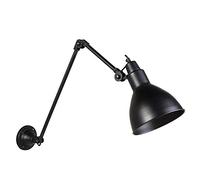 Qazqa wye - Applique murale bras articulé - 1 lumière - L 905 mm - Noir - Rustique - éclairage intérieur - Salon I Chambre