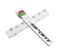 QAZWSXD swaiwai Métal de Mode 3D R Sport Autocollants de Voiture Auto Autocollants à Grille Avant Badge Emblem Car Styling Content for Jaguar Xk xf xj xfr Accessoires de Coiffure de Voiture