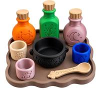 QAZWZG Kit De Jeu Potions Ensemble de Jeu Potions | Ensemble de jeu sensoriel Potion magique, for jeux sensoriels, activités à domicile et cadeaux(Color2)
