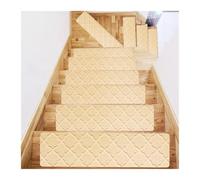 QAZWZG Lot de 5/10 Tapis d'escalier Auto-adhésifs antidérapants Absorbant l'eau for intérieur pour Accueil(Color 11,76x20cm 10piece)