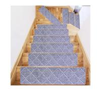 QAZWZG Lot de 5/10 Tapis d'escalier Auto-adhésifs antidérapants Absorbant l'eau for intérieur pour Accueil(Color 02,76x20cm 5piece)