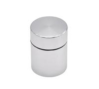 QAZWZG Lot de 6 bocaux Rangement Multifonctions en Aluminium, hermétiques et Anti-odeurs, for Herbes, thé, Accessoires for Fumeurs, pilules pour Rangement(Sliver)