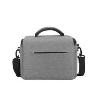 QAZWZG Sac à Main DSLR, Sac bandoulière en Nylon, étui for Appareil Photo, Photographe Portable for pour Extérieur(Grey)
