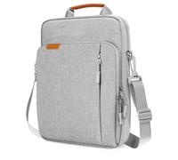QAZWZG Sleeve Case Sac à manches for tablette, sacoche étanche for ordinateur Portable, étui for PC, sac de rangement for tablette, pochette avec poches Pour Hommes Et Femmes(White)