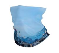 QAZWZML Bandeau de sport multifonctionnel New York Fashion City imprimé masque chaud adapté pour le ski et les sports de plein air