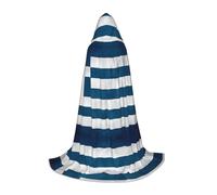 QAZWZML Cape à capuche pour adolescent avec motif drapeau grec pour les fêtes de vacances, les costumes de sorcière et les fêtes costumées