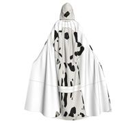 QAZWZML Cape à capuche pour adulte Dalmatien - Décoration pour Halloween, spectacles sur scène ou fêtes de fin d'année