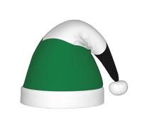 QAZWZML Chapeau de Noël avec motif drapeau de l'État de Palestine, chapeau décoratif pour enfants, adapté pour les fêtes de fin d'année et le Nouvel An