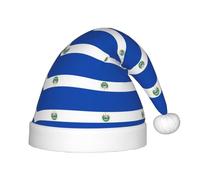QAZWZML Chapeau de Noël avec motif El Salvador - Chapeau décoratif pour enfants - Convient pour les fêtes de fin d'année et le Nouvel An