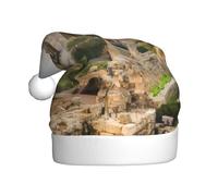 QAZWZML Chapeaux de Noël Israël à la tour de David pour adultes, adaptés pour le réveillon du Nouvel An, les fêtes de vacances ou le réveillon de Noël
