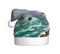 QAZWZML Chapeaux de Noël pour adultes à motifs Niagara Falls, adaptés pour le réveillon du Nouvel An, les fêtes de vacances ou le réveillon de Noël