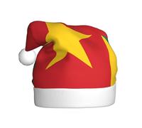 QAZWZML Chapeaux décoratifs de Noël imprimés avec drapeau du Cameroun - Pour adultes - Fournitures de fête pour hommes et femmes
