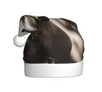 QAZWZML Chapeaux décoratifs de Noël imprimés cheval extérieur chapeaux de Noël chapeaux de Noël chapeaux de vacances fournitures de fête pour hommes et femmes
