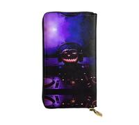 QAZWZML Citrouille d'Halloween avec sac de rangement pour pièces de monnaie, longue pochette, sac pour téléphone portable et compartiment pour carte d'identité sont adaptés pour les voyages et un
