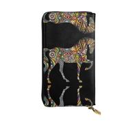 QAZWZML db89ce2f5b8f11d57e136c41ce2b961 Pochette imprimée, portefeuille long unisexe, sac de rangement pour pièces de monnaie adapté pour les voyages et un usage quotidien