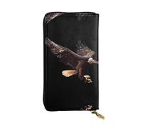 QAZWZML Eagle Pochette imprimée unisexe pour ranger les pièces de monnaie Convient pour les voyages et un usage quotidien