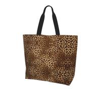 QAZWZML Joli sac à bandoulière motif léopard, sac de rangement pour les voyages, les voyages d'affaires et les voyages à la plage, Léopard mignon 1, Taille unique