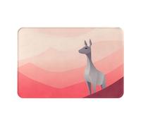 QAZWZML Paillasson à motifs d'animaux qui regardent ailleurs, convient pour les portes d'entrée, les jardins, les cuisines ou les salles de bains.