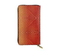 QAZWZML Pochette imprimée écailles de poisson, unisexe, sac de rangement pour pièces de monnaie, convient pour les voyages et un usage quotidien