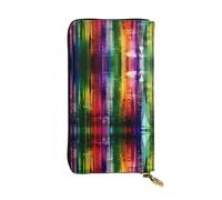 QAZWZML Rainbow CityPrinted Clutch, Unisexe Long Wallet, Coin Storage Bag Suitable for Travel and Daily Use