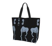 QAZWZML Sac à bandoulière à motif lever de soleil rouge, organisateur de courses, adapté pour les voyages, la salle de sport et les déplacements., Signe du zodiaque Ram, Taille unique