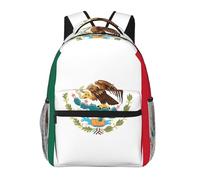 QAZWZML Sac à dos pour ordinateur portable Drapeau du Mexique - Sac à dos léger pour voyage, randonnée, affaires, camping et salle de sport