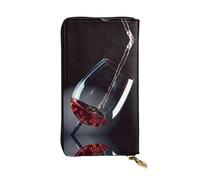 QAZWZML Sac de rangement pour bouteille de vin, pochette longue, sac pour téléphone portable et compartiment pour carte d'identité adapté pour les voyages et un usage quotidien