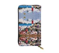 QAZWZML Sac de rangement pour pièces de monnaie, longue pochette, sac pour téléphone portable et compartiment pour carte d'identité adapté pour les voyages et une utilisation quotidienne