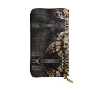 QAZWZML Sac de rangement pour pièces de monnaie, pochette longue, sac pour téléphone portable et compartiment pour carte d'identité adapté pour les voyages et un usage quotidien