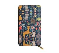 QAZWZML Sac de rangement pour pièces de monnaie, sac à main long, sac pour téléphone portable et compartiment pour carte d'identité pour voyage et usage quotidien