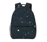 QAZWZML Star Trails Sac à dos pour ordinateur portable - Sac à dos léger pour voyage, randonnée, affaires, camping et salle de sport