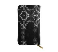 QAZWZML Strange Builings Portefeuille long en cuir pour homme ou femme Taille 6,3 x 26,7 cm