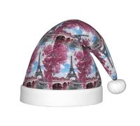 QAZWZML Style vintage Tour Eiffel Paris à motifs de Noël chapeaux de Noël chapeaux de Noël chapeaux de Noël chapeaux de Noël chapeaux de Noël chapeaux de Noël chapeaux de Noël chapeaux de Noël